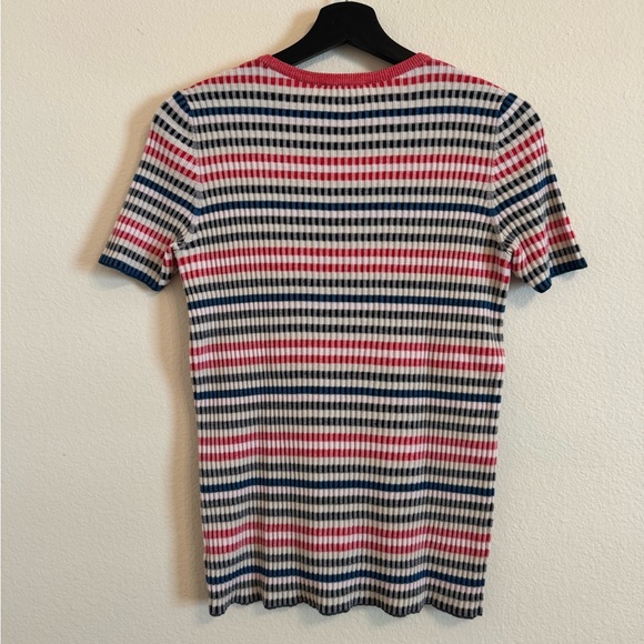 AKRIS PUNTO Wool Short-Sleeve Sweater - Picture 11 of 15